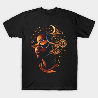 African American Woman T-Shirt